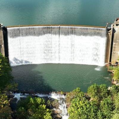 An image of the Sugar Hollow Dam