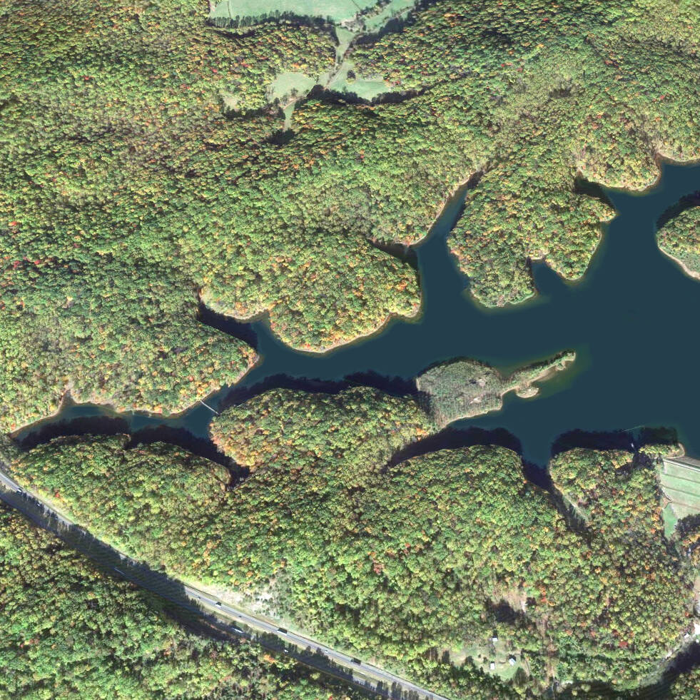 Google Earth Ragged Mountain Reservoir 01