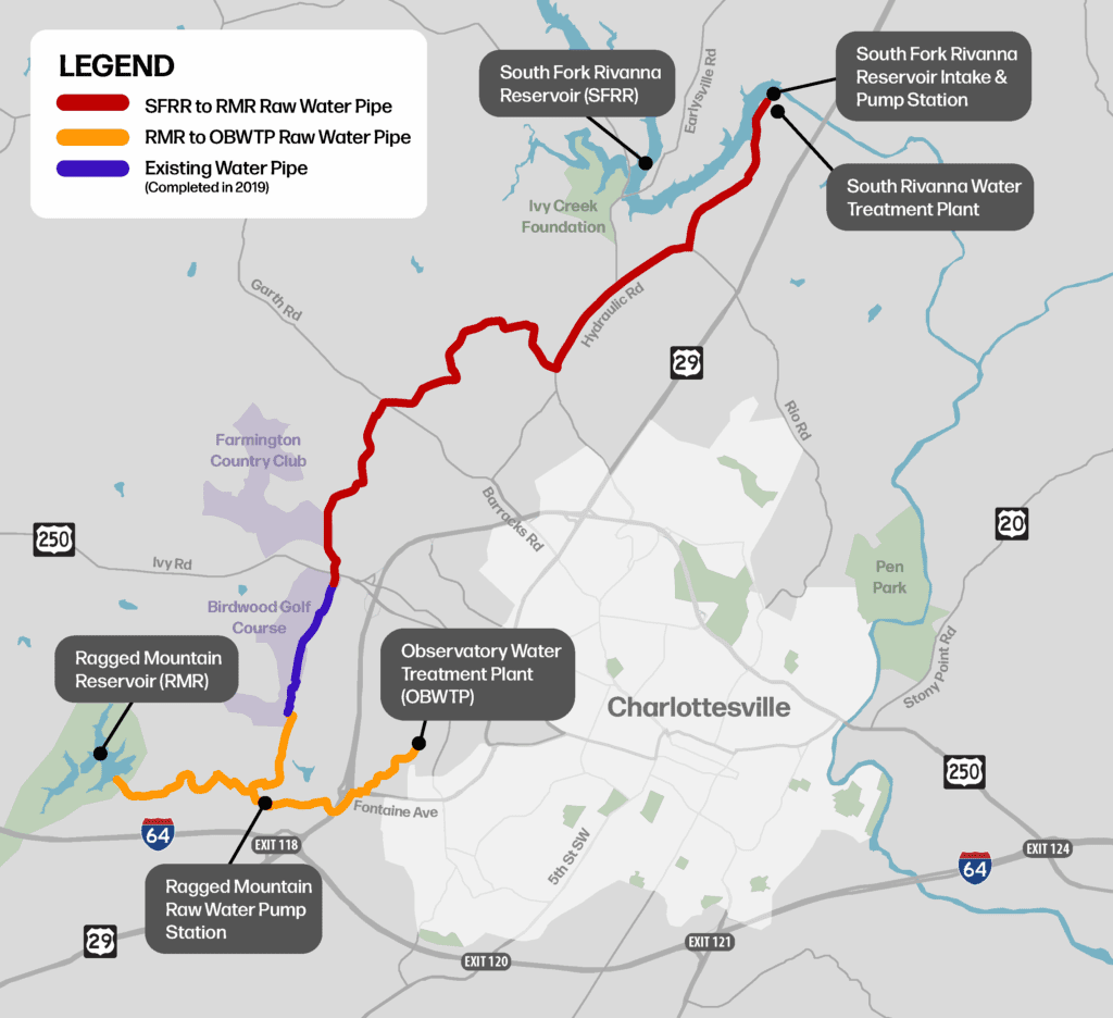 SFRR to RMR Pipeline Map