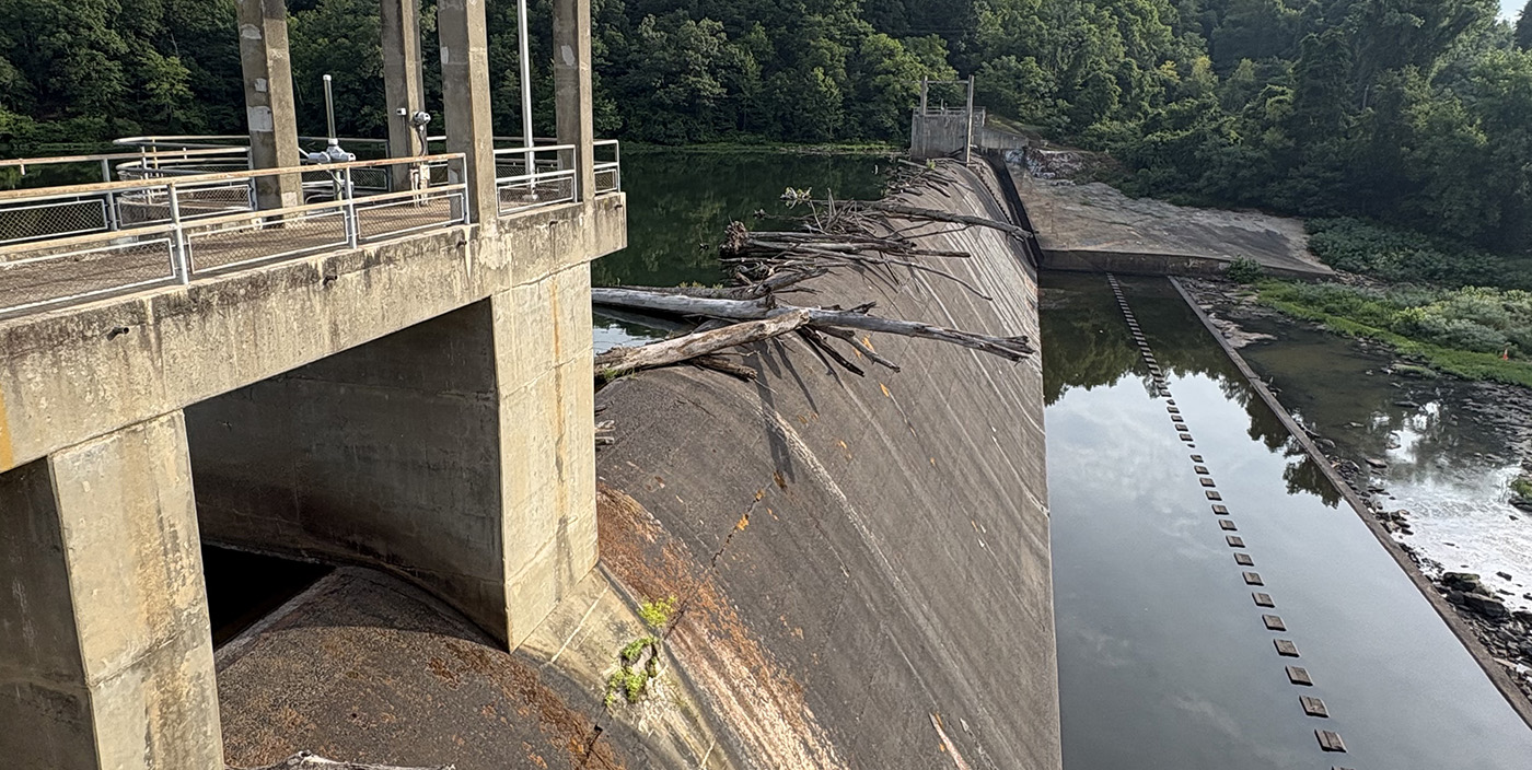South Fork Rivanna Reservoir Dam July 2026